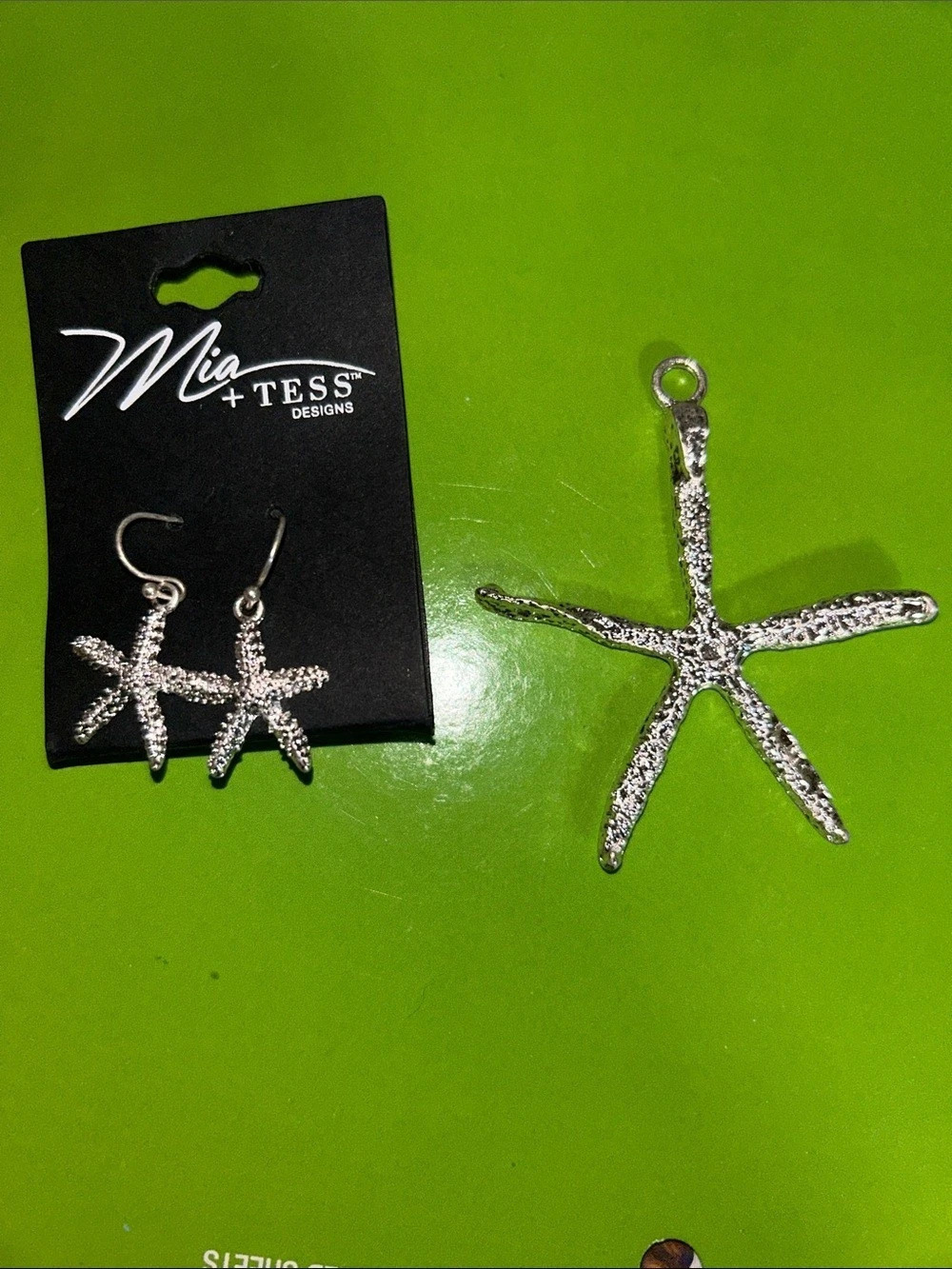 Mia Tess Starfish Jewelry Set